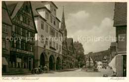 73789763 Calw Marktplatz M. Fachwerkhaus Calw - Calw