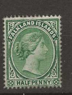 1891 MH Falkland Islands Mi  8 - Falklandinseln