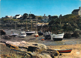 50 - Les Iles Chausey - Le Port à Mer Basse Et Les Hôtels - Altri & Non Classificati