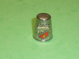 TB110A / Dé /Dés à Coudre / Pays Régions : Chamonix ( Métal ) - Thimbles