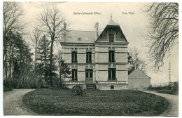 CPA 1905 - SAINT St LEONARD Une Villa ( Belle Maison Dans Un Parc ) Voyagé - Bon état * Collection Muraine - Andere & Zonder Classificatie