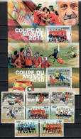 Togo 2010 Football Soccer World Cup Set Of 8 + 2 S/s MNH - 2010 – Zuid-Afrika