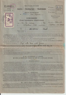 Cours Pratiques Du 23/03/1955 Avec F93 Sur Concession Ligne Téléphonique. - Finti