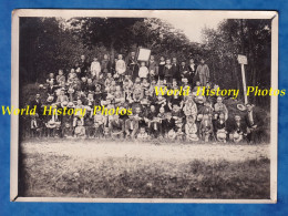 Photo Ancienne - GIROMAGNY - Groupe D' Enfant En Visite - Pensionnat ? Colonie ? école De Garçon ? Territoire De Belfort - Luoghi