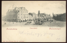 SZOMBATHELY  Vintage Litho Postcard 1901. - Hungary