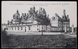 41 - CHAMBORD -  Le Chateau (Coté Sud Est ) - Entrée Du Parterre Du Roi De Pologne - Chambord