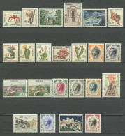 MONACO 1960 N° 537A/550A ** Neufs MNH Superbes C 65 € Faune Flore Coquillages Prince Rainier III Vues Poissons Fleurs - Ungebraucht