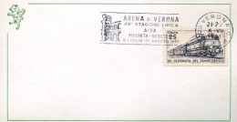 X0245 Italia Special Postmark 1971 Verona,Opera Season In The Arena,Oper Aida,Macbeth,Nabucco - Música