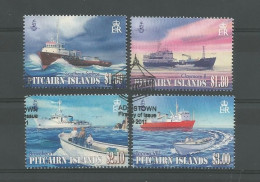 Pitcairn 2012 Supply Ships Y.T. 760/763 (0) - Pitcairn Islands