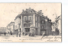 GAP - Place Du Lion - Rue Carnot Et Rue De France  - Très Bon état - Gap