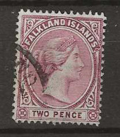 1891 USED Falkland Islands Mi 10 - Falklandeilanden