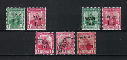 TRINITE & TOBAGO Ca.1896-1918: Lot D' Obl. (3), Neufs** (3) Et Neuf* (1) - Trinité & Tobago (...-1961)