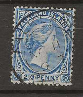 1891 USED Falkland Islands Mi 11 - Islas Malvinas