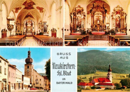 73789396 Neukirchen Heilig Blut Kirche Inneres Panorama Neukirchen Heilig Blut - Autres & Non Classés