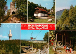 73789395 Neukirchen Heilig Blut Berggasthaus Hohenbogen Ruine Turm Seilbahn Brot - Andere & Zonder Classificatie