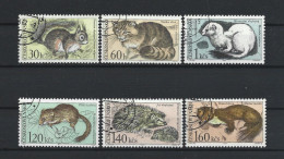 Ceskoslovensko 1967 Fauna  Y.T. 1591/1596 (0) - Gebruikt