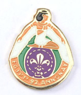 Pin's Scout De France - EGYPT'92 ANNONAY - Peinture Egyptienne - Pin's Service - N204 - Vereinswesen