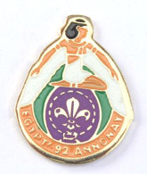 Pin's Scout De France - EGYPT 92 ANNONAY - Peinture Egyptienne - Pin's Service - N204 - Associations