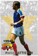 4 Patrick Battiston - Panini Official Football Cards 1994 - Tarjetas