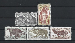 Ceskoslovensko 1959 Fauna  Y.T. 1037/1041 (0) - Usados