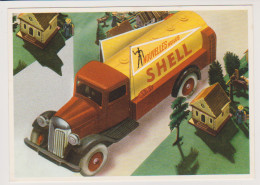 JOUETS - CAMION SHELL - PUBLICITE RECLAME - CARTE POSTALE 10X15 CM NEUF - Otros & Sin Clasificación