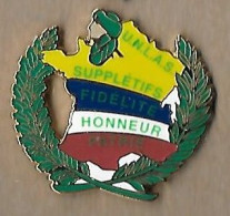 @@ Carte De France Tricolore Palmes U.N.L.A.S HARKI Algériens Fidèles à La France Fidélité Honneur Patrie 3.3x3 @@gen32 - Militari