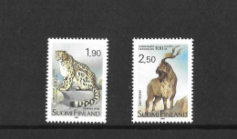 Finland 1989 MNH Centenary Of Helsinki Zoo Sg 1189/90 - Unused Stamps