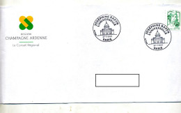 Lettre Cachet Paris Josephine Baker - Bolli Commemorativi