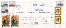 1968  Recommandé CARACAS  " Jean KLEIN Exportation " - Venezuela