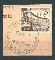 MiNr. 739 Briefstück  (0383) - Gebraucht