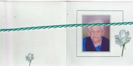 Julia Piro-Bert, Velzeke-Ruddershove 1913, Roborst-Zwalm 2015. Honderdjarige. Foto - Décès