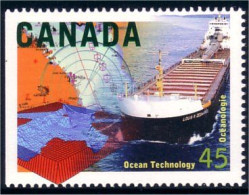 Canada Cartographie Oceanologie Ocean Technology MNH ** Neuf SC (C15-95a) - Unused Stamps