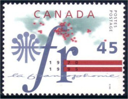 Canada La Francophonie MNH ** Neuf SC (C15-89a) - Nuevos