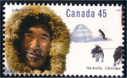 Canada Inuk Igloo Inuit Sled Dogs Chiens Traineau MNH ** Neuf SC (C15-76b) - Chiens