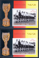 Khor Fakkan 1969 Mi# Block 20 A And B ** MNH - Perf. And Imperf. - German National Football Team / Soccer - Autres & Non Classés