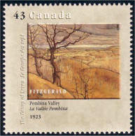 Canada Tableau Lemoine Fitzgerald Painting MNH ** Neuf SC (C15-61b) - Unused Stamps