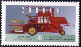Canada Moisonneuve-batteuse Combine MNH ** Neuf SC (C15-52fa) - Unused Stamps