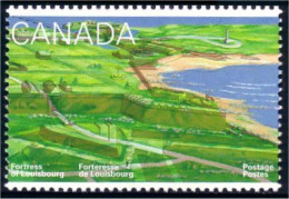 Canada Forteresse Louisbourg Fortifications MNH ** Neuf SC (C15-51a) - Unused Stamps