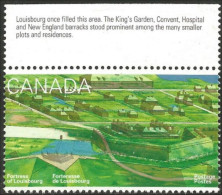 Canada Forteresse Louisbourg Barracks English MNH ** Neuf SC (C15-50hb) - Militares