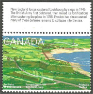 Canada Forteresse Louisbourg Fortifications English MNH ** Neuf SC (C15-51ha) - Militares