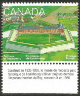 Canada Forteresse Louisbourg Museum Français MNH ** Neuf SC (C15-49ba) - Ungebraucht