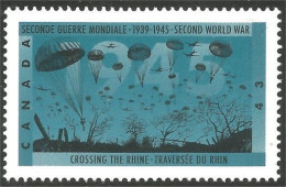 Canada Crossing Rhine Traversée Rhin Parachutes MNH ** Neuf SC (C15-44a) - Ungebraucht