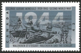 Canada 1944 Escaut Walcheren Scheldt MNH ** Neuf SC (C15-40c) - WO2