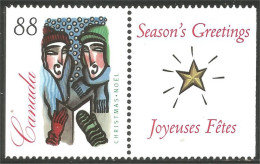 Canada Choeur Noel Christmas Choir Chorale MNH ** Neuf SC (C15-35asgla) - Unused Stamps