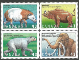 Canada Prehistoric Mammouth Elephant Olifant Mammuth MNH ** Neuf SC (C15-32aa) - Ungebraucht