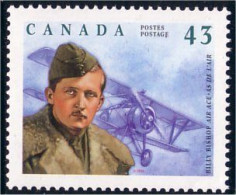 Canada William Bishop Aviateur Pilot Avion Airplane MNH ** Neuf SC (C15-25b) - Vliegtuigen
