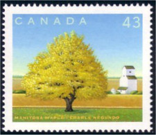 Canada Arbre Erable Negundo Manitoba Maple Tree MNH ** Neuf SC (C15-24fb) - Bäume