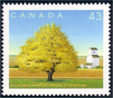 Canada Arbre Erable Negundo Manitoba Maple Tree MNH ** Neuf SC (C15-24fa) - Neufs