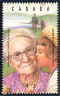 Canada Famille Family Elderly Woman Grand Mere MNH ** Neuf SC (C15-23cb) - Autres & Non Classés