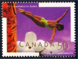 Canada Plongeon Diving MNH ** Neuf SC (C15-21a) - Nuovi